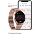 New Men Bluetooth Call Smart Watch 450*450 Watch 3 HD Custom Dial Full Touch IP68 Waterproof Heart Rate Smartwatch Women - Pink silicone