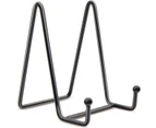 Plate Stands for Display,Black Iron Easel Plate Holder Display Stands-small