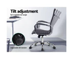Contemporary High Back Office Chair (Black)