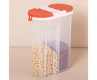 Large Capacity Food Canister Space-saving PP Durable Cereal Grain Storage Jar Kitchen Tools