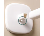 Wall Hook L-shaped Telescopic Punch-free Wall-mounted Holder Storage Hanger Towel Tissue Rack for Bathroom  Orange