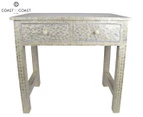 Coast to Coast Home Cheyenne Inlay Console - Ivory