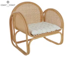 Coast to Coast Home Manolo Rattan Chair - Natural