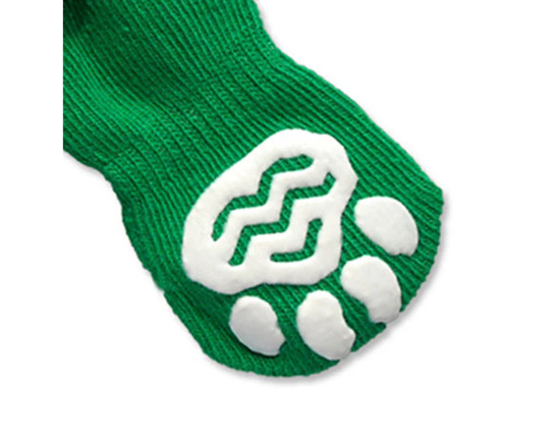 4Pcs Pet Ankle Socks Christmas Series Pattern Anti-skid Good Elasticity  Cartoon Pet Cotton Short Socks for Holiday .au