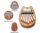 1 pcs 8 Key Mini Exquisite Finger Thumb Piano Marimba Musical good accessory Pendant Gift