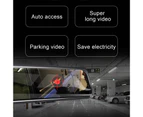 Nirvana 10 Inch Mirror Dash Cam Full Touch Screen Car DVR Camera Rearview Video Recorder