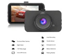 Nirvana 1 Set Dash Camera Wide Angle Multi-function 1080P 3-Inch Ultra HD-compatible Car Dash Cam for Vehicles