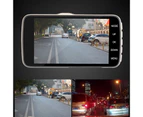 Nirvana B402 Video Recorder Dual Lens Night Vision 4 Inch 1080p High Clarity Car DVR for Vehicle