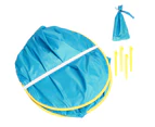 Beach Shelter Baby Beach Tent Pop-Up Baby Beach Tent with Detachable Pool UV Resistant Awning, Suitable for 1-2 Toddlers