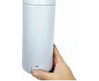 Portable Travel Electric Kettle Mini Thermos Fast Boil Teapot,white