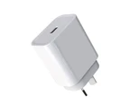 TechFlo 20W PD Fast Charging Wall Adapter & MFI Certified Cable for Apple iPhone