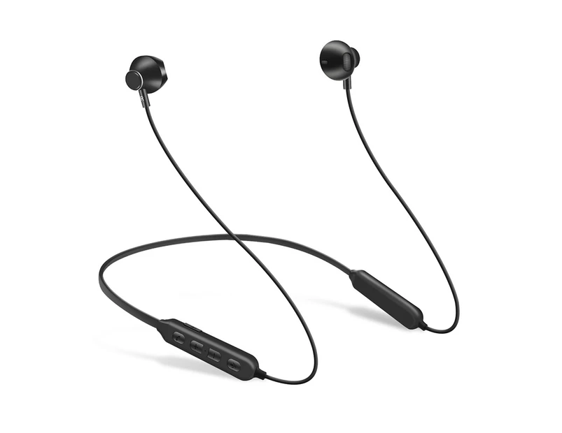 Bluetooth Headphones  V5.0 10Hour Playtime Lightweight Wireless Headset Sport Ear-Buds w/Mic Earphones Compatible  for Gym Running