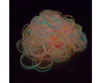 100 Pcs Kids Silicone Bracelets Glow Dark For Kids Party Supplies Gift Party Favors