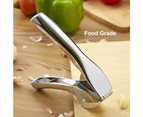 Garlic press stainless steel, Garlic Press Domestic garlic crusher Practical kitchen helper for better family life