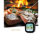 Wireless BBQ Thermometer for Grilling,Digital Meat Thermometer with Dual Probes,Cooking Smoker Thermometer Food with 2 Probes and Timer