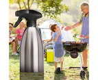 Stainless Steel Spray Bottle, Oil Sprayer Oil Spray Bottle Olive Oil ， Portable Olive Oil Dispenser for Grilling Kitchen Containers