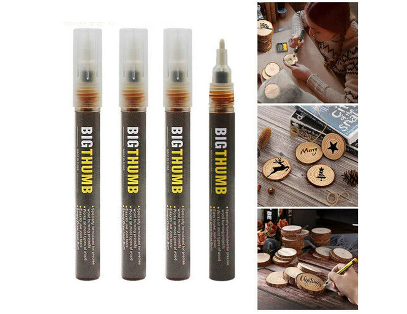 Woodburning Pen Tool, Non-toxic Marker For Burning Wood, Chemical