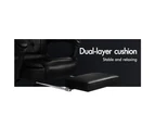 Alfordson Massage Office Chair FOOTREST Executive Gaming Racing Seat PU Leather