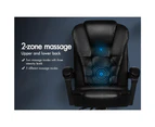 ALFORDSON Massage Office Chair Executive Recliner Gaming Racing Seat PU Leather