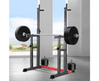 BLACK LORD Squat Rack Adjustable Barbell Rack Bench Press Weight Lifting Gym