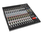 SWAMP S18-MK2 18 CH Mixing Desk - 10 Preamps - 4 AUX - Onboard FX - USB Audio