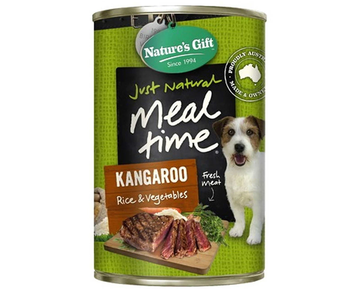 Natures Gift Kangaroo & Rice Dog Food 12 x 700g