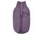 Huskimo 27cm Extra Small Cardrona Dog Coat - Grape