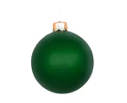 1 Set Outdoor Inflatable Toys Easy to Inflate Bright Color Xmas Ornament Home Decoration Balls for Garden-Green 75cm