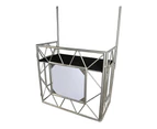 SWAMP TBS Truss Booth Event Stand and Lighting Bar - DJ Booth, Mixing Stand