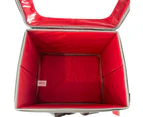 Christmas Deluxe Ornament Storage Case 42cm x 33cm - Red