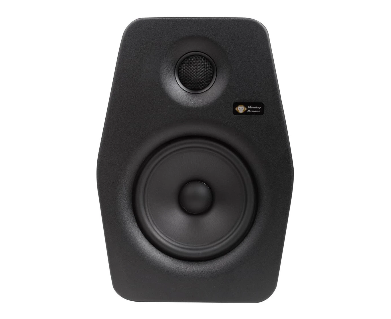 Pair of Monkey Banana Turbo5 V4 Series Active 5" Studio Monitors Black Bi-Amped - Black