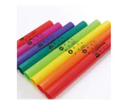 Boomwhackers 8-Note Diatonic C-Major Scale Set with Octaver Caps Music Therapy