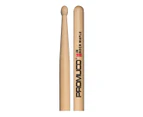 Promuco 18022B Rock Maple 2B Wood Tip Drumsticks Pair