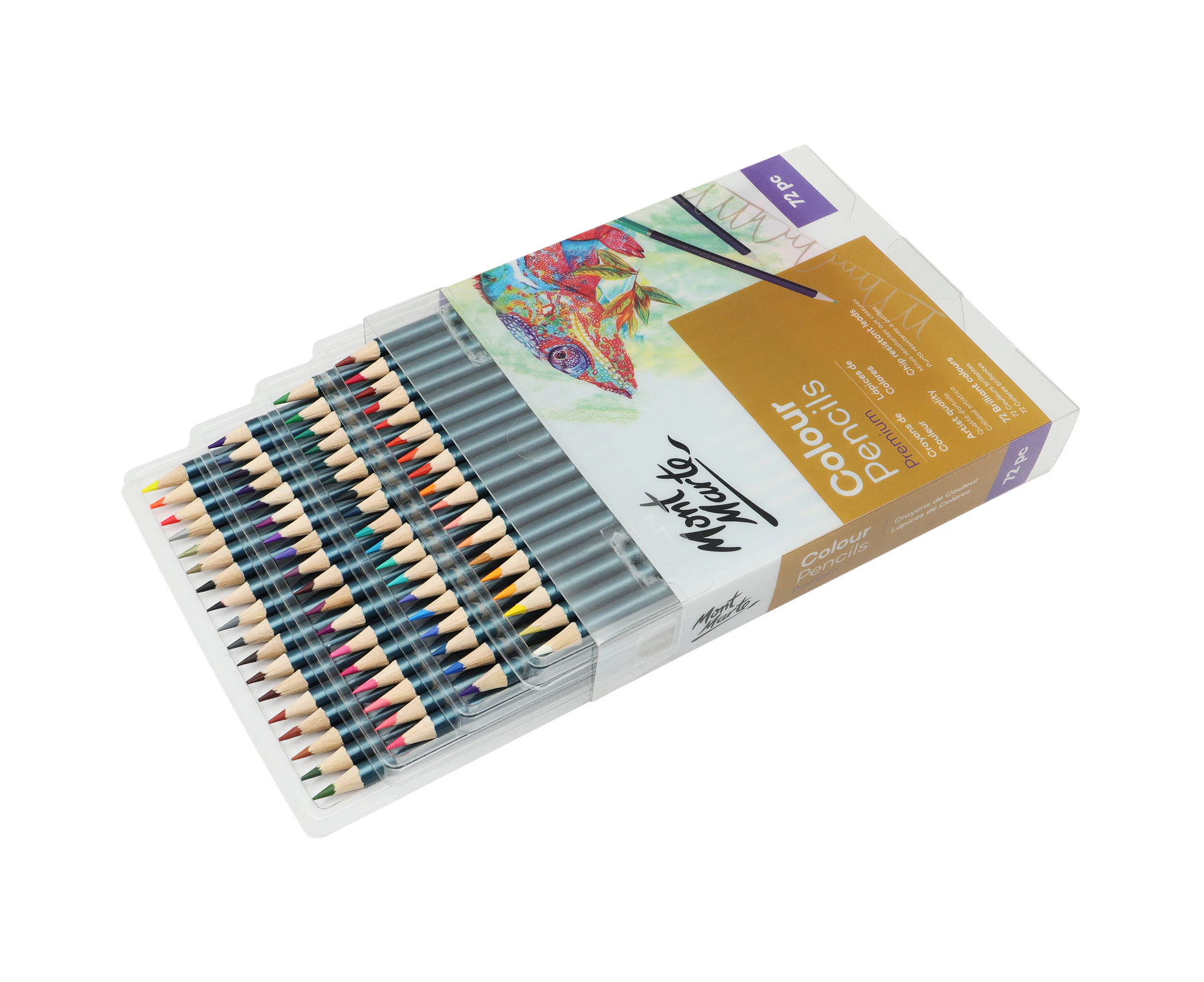 Mont Marte Premium Pencil Set - Colour Pencils 72pc