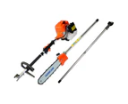 65cc Pole Saw Chainsaw attachment and Multi Tool power head combo