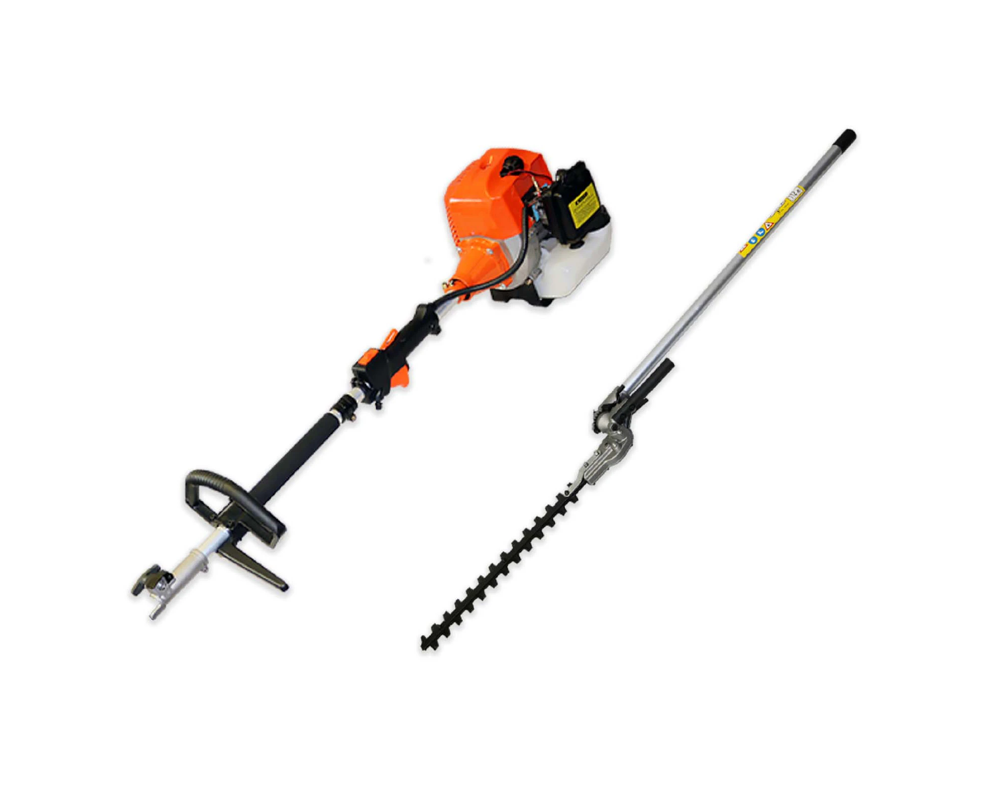 65cc Hedge Trimmer attachment and Petrol Multi Tool combo