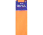 Crepe Paper Folds Orange Peel Size: One Size