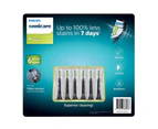 6 Pieces Philips Sonicare W Optimal Black Replacement Electric Toothbrush Heads