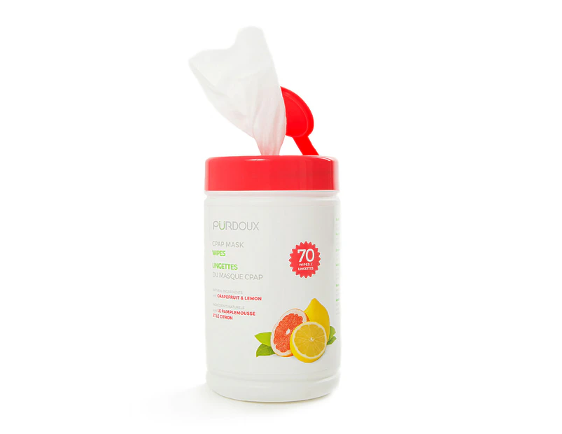 Purdoux  CPAP CPAP Mask Wipes with Citrus Scent