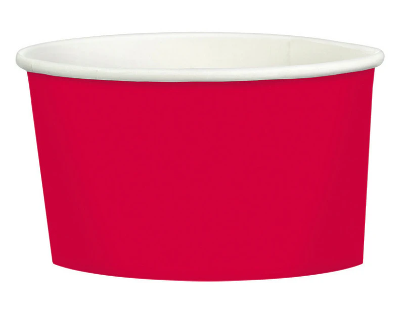 Paper Treat Cup 280ml Apple Red Size: One Size