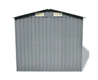 Garden Storage Shed Outdoor Steel Sheds Lockable Cabinet Tool House 2m x 1.3m