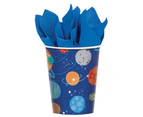 Blast Off Birthday 266ml Paper Cups Size: One Size
