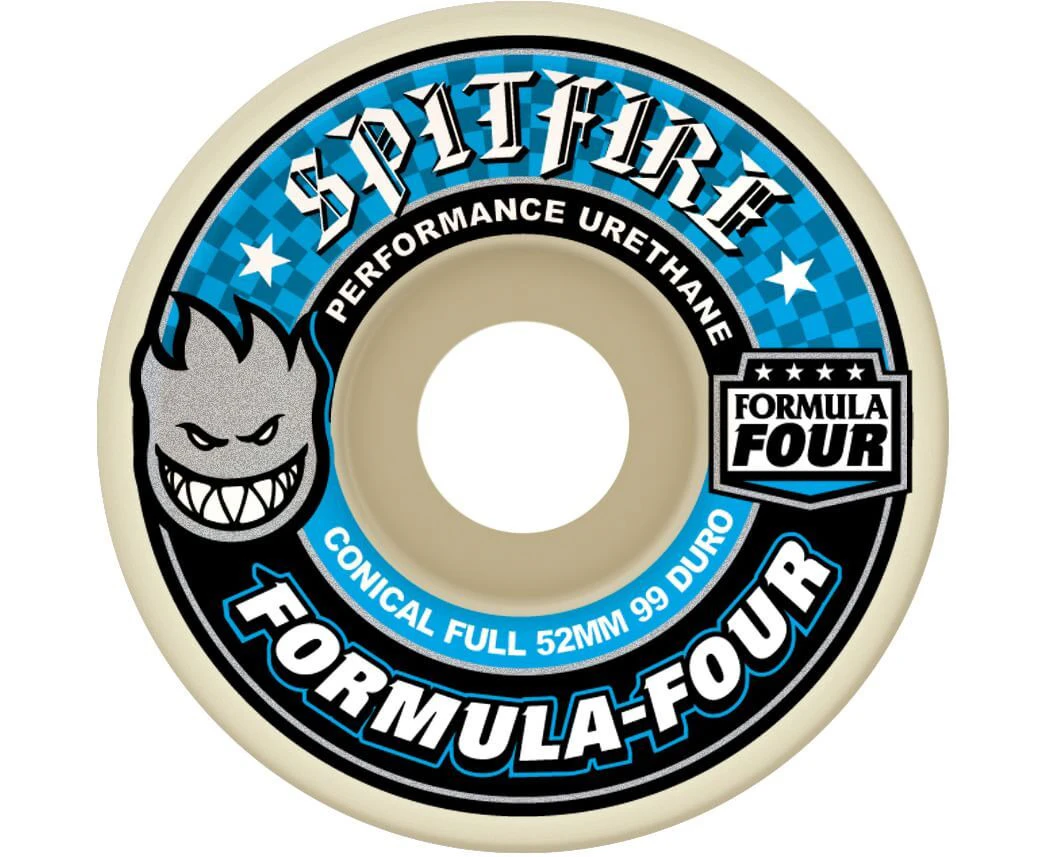 Spitfire Wheels F4 99D Conical Full 52mm