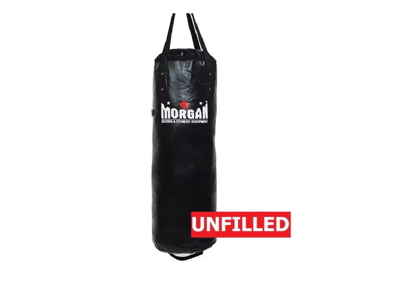 [Free Shipping]MORGAN XL 3Ft Stubby Punch Bag Boxing MMA UNFILLED Black - Black
