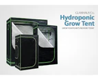 Glasshaus Grow Tent Kits Hydroponic Indoor Grow System Plant Real 1680D Oxford Size H: 240x120x200cm