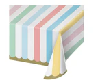 Pastel Celebrations Table Cover Paper Size: One Size