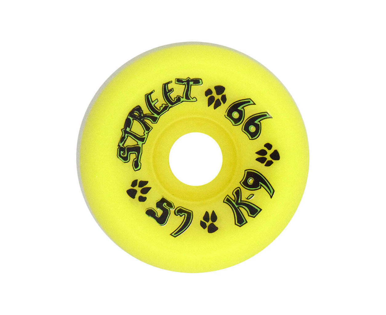 Dogtown K-9 Wheels 57mm (99a) 80's Yellow