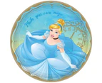 Disney Princess Once Upon A Time 23cm Plates Cinderella Size: One Size