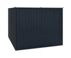 Metal Shed With 2 Doors Garden Furniture Tool Equipment Storage House Galvanised