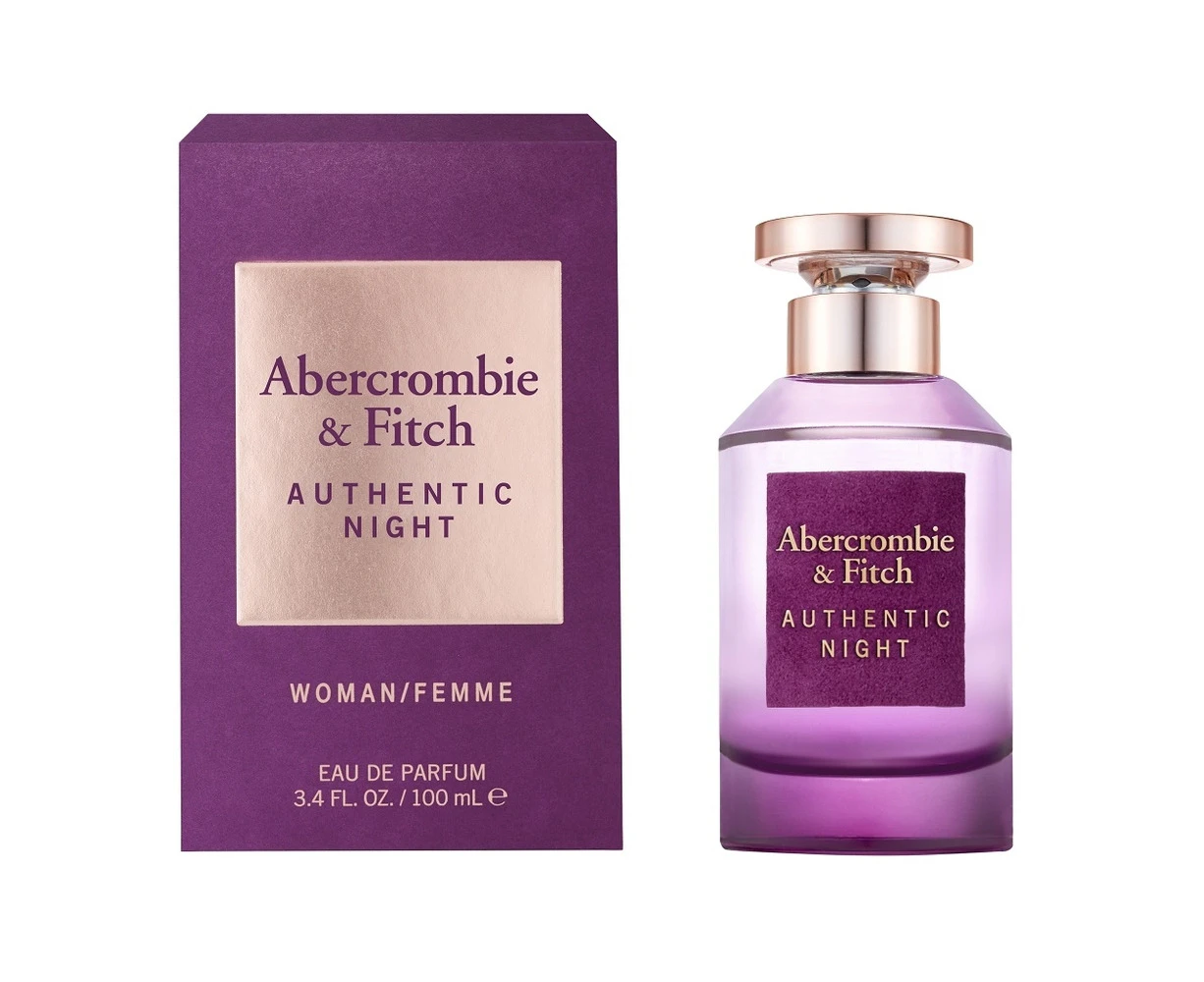 Authentic Night Woman By Abercrombie & Fitch 100ml EDPS